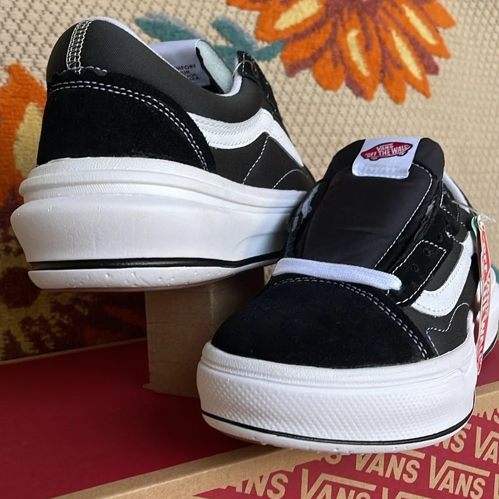 Vans WMNS Oid Skool Over Black/White VN0A7Q5EBA2 Sneakers Platforms